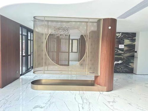 Voor particuliere villa's geschikte scheidingswanden van roestvrij staal