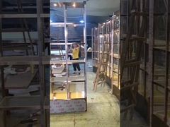 Wijnkast Bar Woonkamer Meubels Wijn Display Stand Koelkast Display Showcase