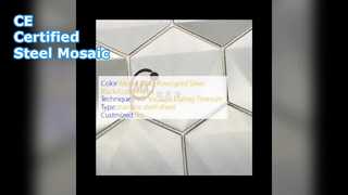Roestvrij staal mozaïek exportkwaliteit CE-gecertificeerd