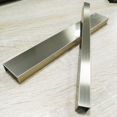 Goede prijs Stroken van de het Roestvrije staalversiering van Champagne Gold PVD 200cm tot 400cm online