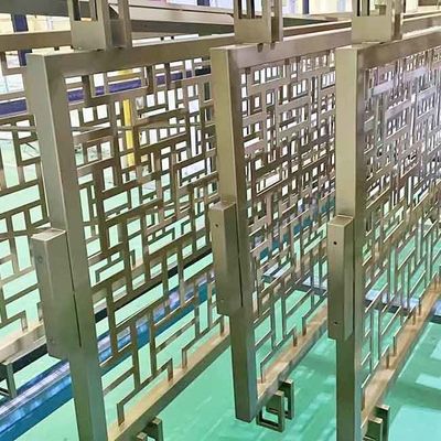 Goede prijs 800mm van de de Verdelings het Zaal Verdeelde Schuifdeur van het Roestvrij staalscherm Zwarte Dwarshaarscheurtje Koper graveert maken in reliëf online