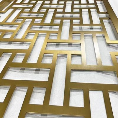 Goede prijs De zwarte Antieke van het het Brons Uitstekende Privé Ruimteroestvrije staal van Rose Gold Hairline NO4 Geborstelde Verdeelde Zaal van de het Schermverdeling online