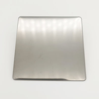 Goede prijs 8K grijs gekleurde roestvrijstalen plaat voor hotel KTV interieurdecoratie online