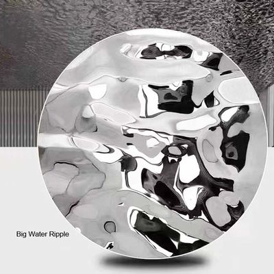 Goede prijs Kleuren bestek set voor bruiloft roestvrij staal basisplaat water ripple zilver online