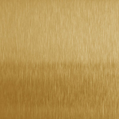 Goede prijs Foshan fabriek 304 goud geborsteld geblazen PVD gekleurde roestvrij staal platen Voor gratis monster online