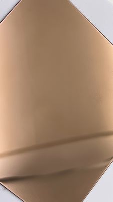 Goede prijs Koper Brons Spiegel 8K roestvrij staal 304 201 316 Plaat Grootte 4 * 8ft Vietnamees online