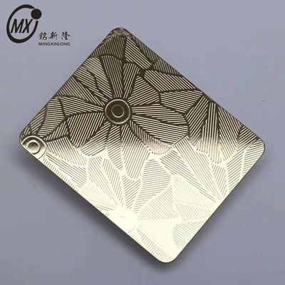 Goede prijs Op maat gemaakte kleur Hotel Villa High-End Project Kleur Gedrukt Oppervlak Roestvrijstalen Plaat online