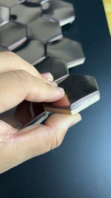 Goede prijs 316 Roestvrij staal plaat Kleur metaal decoratieve platen Mosaïek tegels online