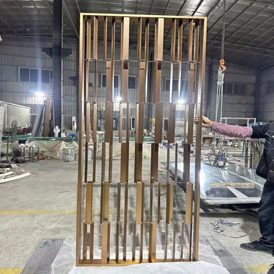 Goede prijs Roestvrij staal meubels woonkamer plank Keuken Roestvrij staal scherm scheidingswand online