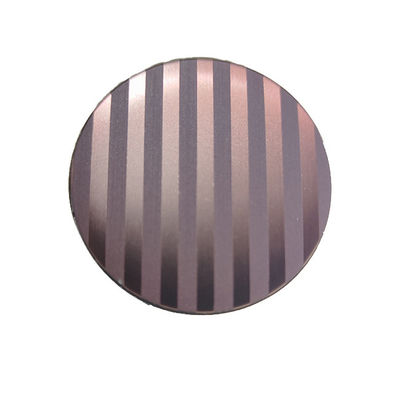 Goede prijs Roestvrij staal Antiek afwerkingspaneel Koper Roestvrij staal Gestoorde plaat Voor ingenieursproject decoratie online