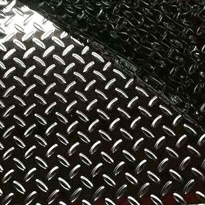 4mm 5mm 6mm Thickness SUS 304 316 201 Checkered Stainless Steel Plate For Stair