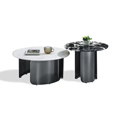 Goede prijs Kunstmatige steenplaat top Champagne Gouden kleur roestvrij staal koffietafel online