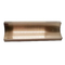 De boogvormige Stroken Rose Gold Hairline van de Roestvrij staalversiering 10mm 40mm