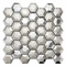 Het Mozaïektegels 3D Hexagon Roestvrije AISI van het spiegel Gouden Zilveren Zwarte Roestvrije staal