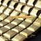 Kleine het Mozaïektegels van het Kubus Gouden PVD Roestvrije staal voor Muurdecoratie 30.5x30.5cm