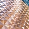 De Staalplaat van Diamond Shape Embossed Color Stainless voor Binnenhuisarchitectuur