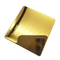 Japanse goudkleurige spiegel roestvrij stalen platen Super spiegel PVD-beplating Titaniumkleurig decoratiemetaal