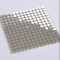 Het Mozaïektegels van het klein Deeltjes Zilveren 304 Roestvrije staal voor Badkamers
