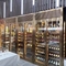 Hairline de Kabinettenkoelkast van Messingsrose gold stainless steel wine 300mm tot 500mm Diepte