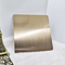 Het Titanium van het het Bladpvd Plateren van hellen-lijnchampagne gold color stainless steel