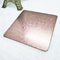 4 * 10ft bruin gekleurde roestvrijstalen plaat parel vibratie PVD gecoate platen