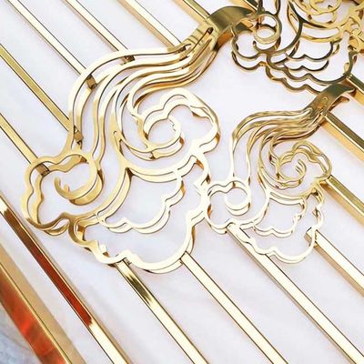 Goede prijs 500*3000mm AISI 316 Weerspiegelde de Zaal van het Roestvrij staalscherm Verdeling Verdeler Binnen online