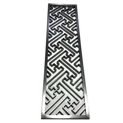 Goede prijs Zwart Rose Gold Bronze Antique Hairline Geborsteld de Verdelingszaal van Spiegelart pattern stainless steel screen Verdelercomité online