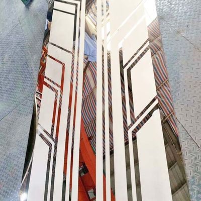 Goede prijs Zuur het Roestvrije staalblad van de Ets Gouden Kleur voor Lift online