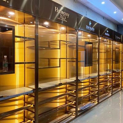 Goede prijs 0.8mm het Kabinetsmeubilair van de Dikte Houten Wijn voor Woonkamer online