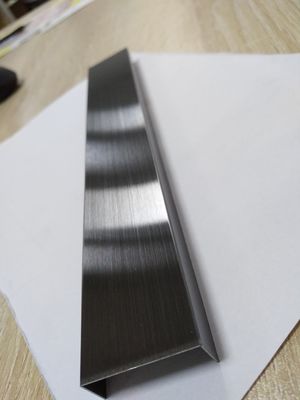 Goede prijs Goud U-vormig roestvrij staal loopvlak bekleding antiek 1,2 mm dik online