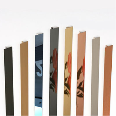 Goede prijs 2000mm lengte metaal borstel roestvrij staal tegel trim U-vorm lift decoratie online