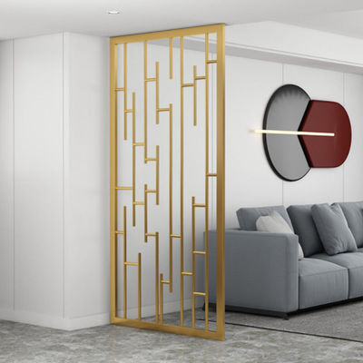 Goede prijs IJzeren scherm woonkamer kantoor metalen muur scheidingswand roestvrij staal rooster decoratieve baffel online