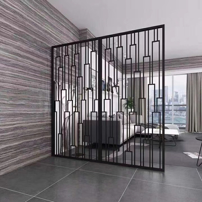304 Zwart Brons Beadblasting Roestvrijstalen Divider 316L Gepoetste roestvrijstalen scherm voor huis