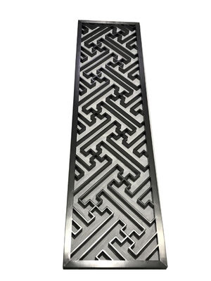 Goede prijs Moderne holle metalen roestvrijstalen scherm scheidingsruimte verdeler 600mm breedte online