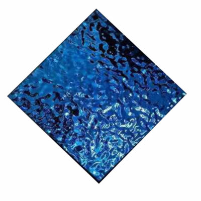 Goede prijs 304 kleur spiegel water golf roestvrij staal productietijd snel online