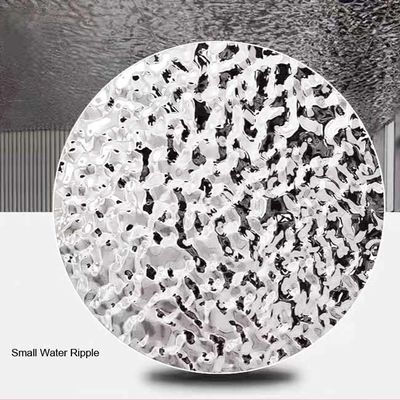 Goede prijs 304 20mm THK Spiegel Wave Water Ripple 4000mm roestvrij staal plaat met honingraat online