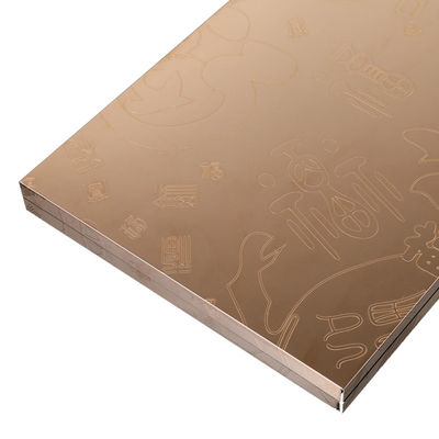 Goede prijs Antieke kleur goud zwart messing gedeeltelijk geborstelde haarlijn etsen roestvrijstalen plaat voor lift interieur decoratie online