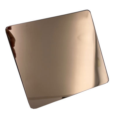 Goede prijs PVD Vacuum Plating 304 gekleurd roestvrij staal plaat 1219 mm lengte online