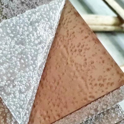 Hammer Pattern Art Kleur roestvrij staal voor interieurontwerp