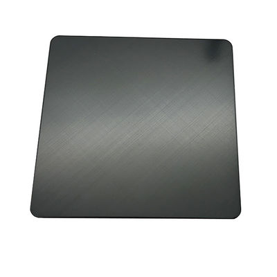 Goede prijs Kruis zwart nano anti-vingerafdruk roestvrij staal plaat online