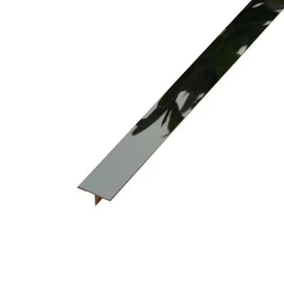 Goede prijs Black Gold Mirror 8K 304 Stainless Steel T Trim Strips For Wall Interior online
