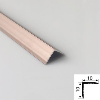 Gold Bronze Brushed V Cutting Shape 304 Stainless Steel Trim Strips For Villa Decoration