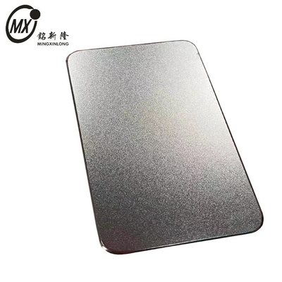 Gepersonaliseerde dikte embossing sliver anti-scratch roestvrij staal plaat