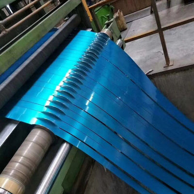 Goede prijs Aisi 201 304 316 430 410 Goud Spiegel Roze Zwart Pvc Kleur Gecoate roestvrijstalen strip spoel online