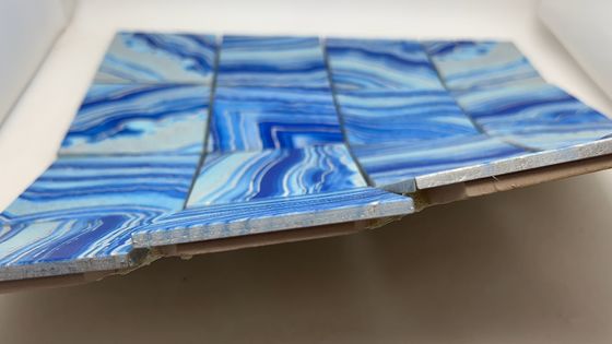 Goede prijs Goud mosaïek van roestvrij staal Metalen mosaïektegel voor de binnenmuur online