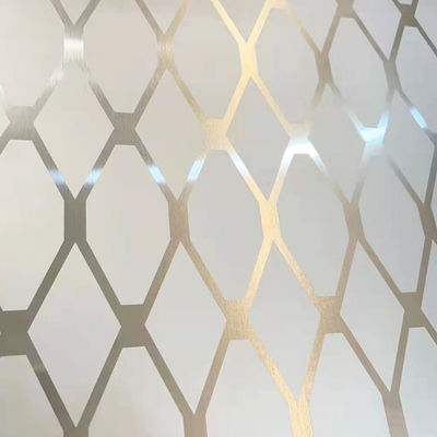 Goede prijs Acid Etching Hairline Grijs roestvrij staalplaat PVD Plating Titanium Lift deur panelen online