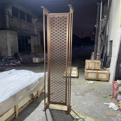 Op maat gemaakte decoratieve roestvrijstalen schermen Panelen Buiten Interieur Tuin Hotel Huis Panelen Scherm Laser gesneden Metal Dividers Panel