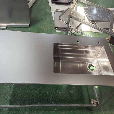 304 Custom anti-scratch countertop wastafel voor keuken