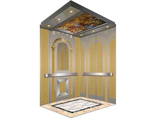 Kwaliteit Super Mirror 1mm 2mm Rose Gold kleur gegraveerd roestvrij staal liftplaat voor hut
