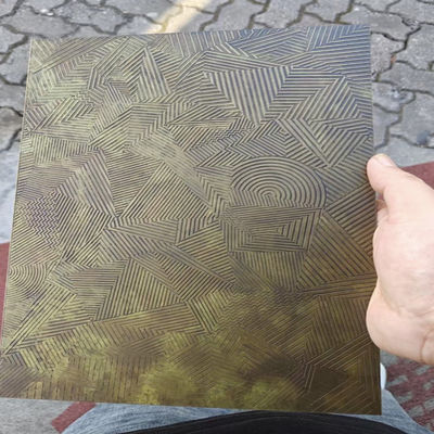 Goede prijs Gekleurde roestvrijstalen platen groothandel √METALLE TEXTURE + RICHE KLOREN, een moderne esthetische ruimte creëren online